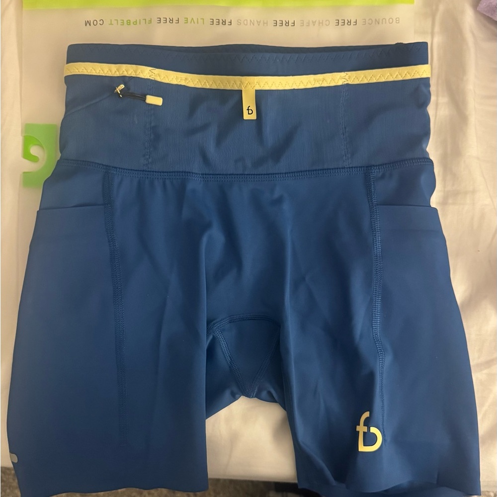 Blue Athletic Shorts by Bounce